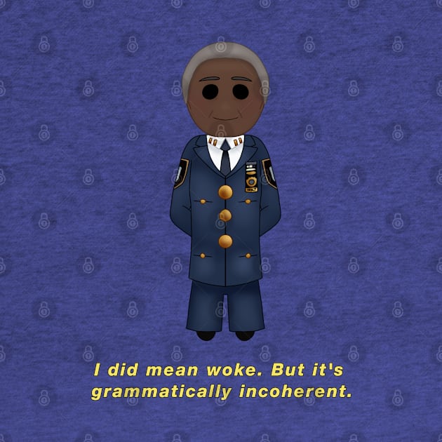 Captain Holt Quote Chibi by Celestabellearts